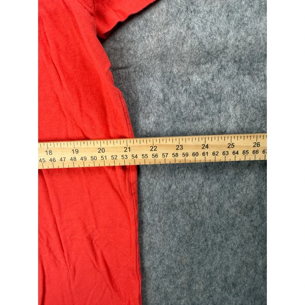 The North Face T-Shirt Men Large Red Cotton Graphic Tee Short Sleeve Outdoor